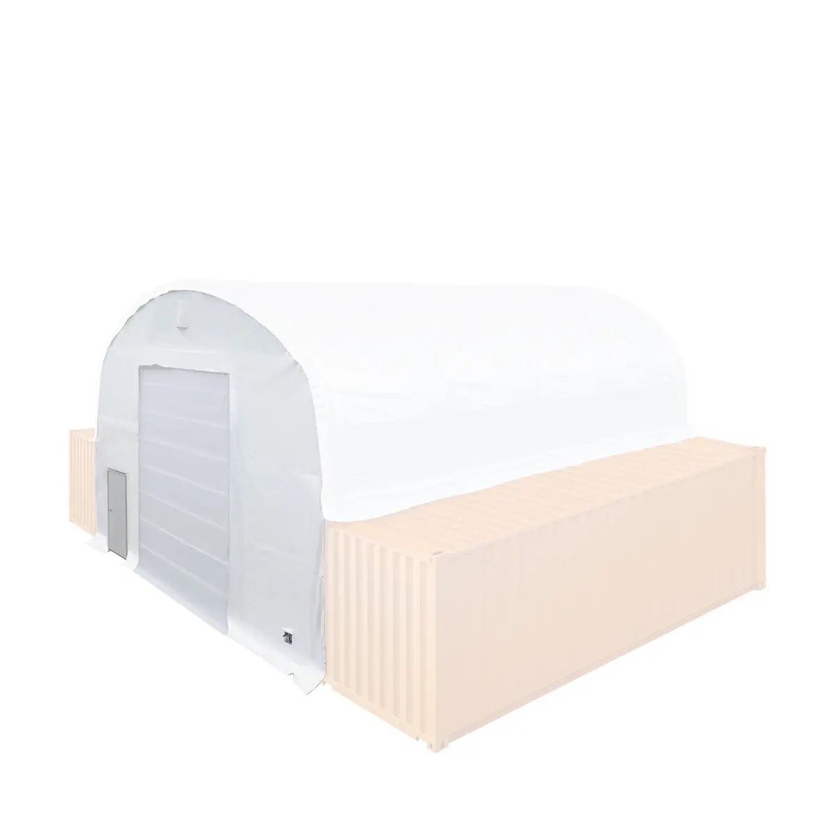 Front End Wall Kit, Compatible with TMG-DT3020C and DT3040C container shelters installed with the high cube containers (9’6″), TMG-DT30FW9V