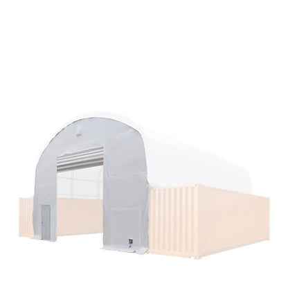 Front End Wall Kit, Compatible with TMG-DT3020C and DT3040C container shelters installed with the high cube containers (9’6″), TMG-DT30FW9V