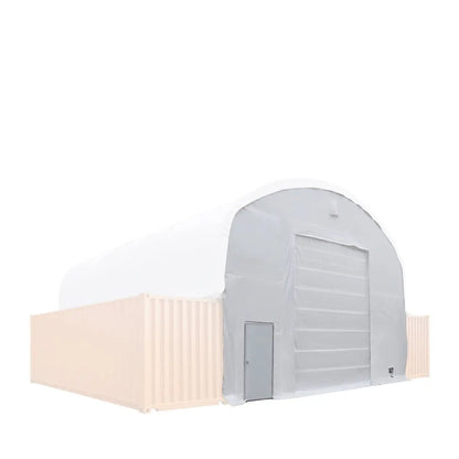 Front End Wall Kit, Compatible with TMG-DT3020C and DT3040C container shelters installed with the standard height containers (8’6″), TMG-DT30FW8V