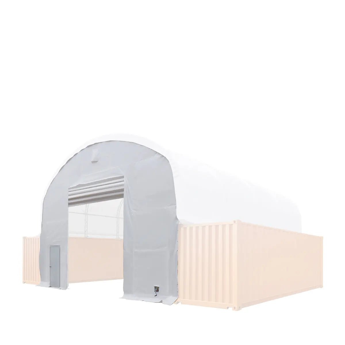 Front End Wall Kit, Compatible with TMG-DT3020C and DT3040C container shelters installed with the standard height containers (8’6″), TMG-DT30FW8V