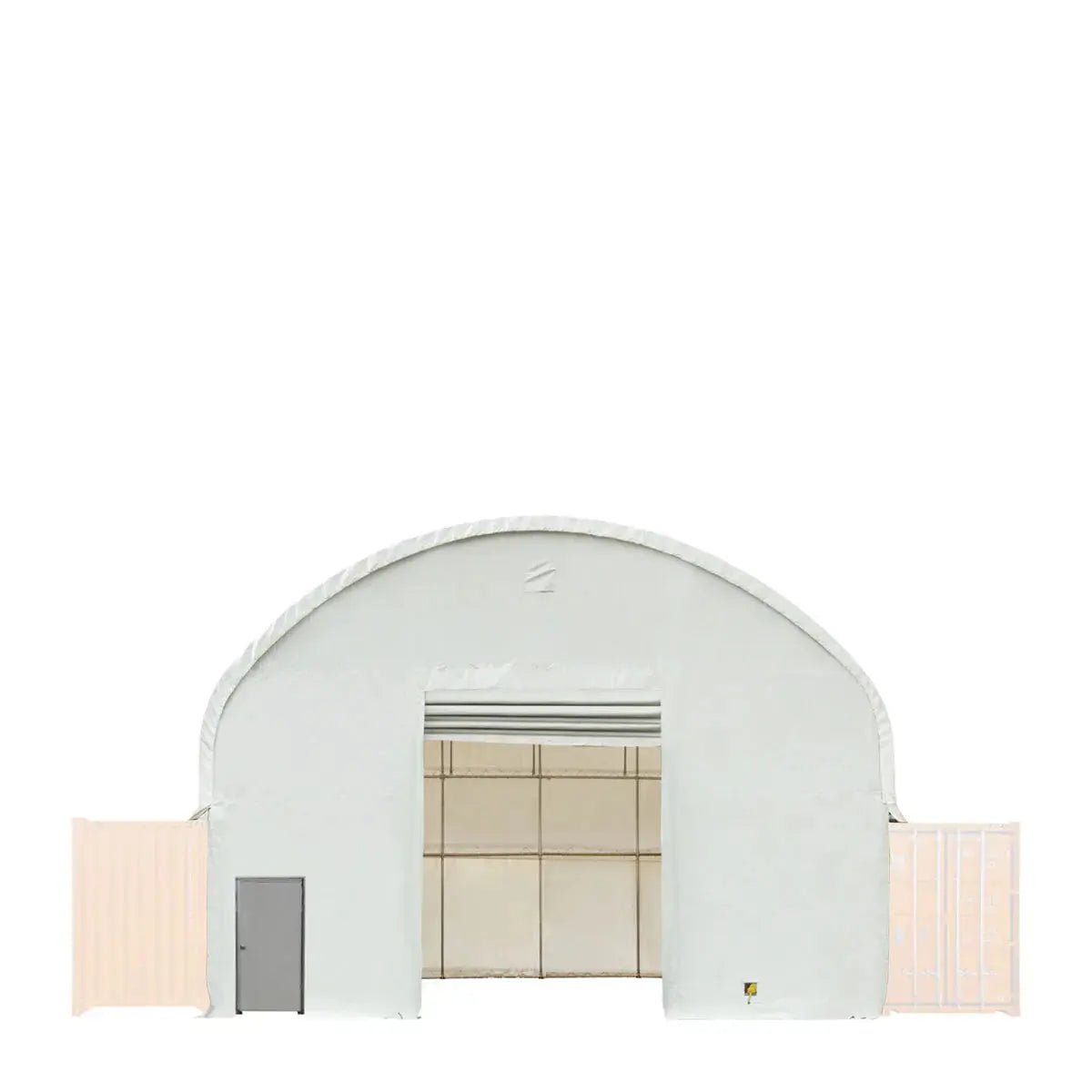 Front End Wall Kit, Compatible with TMG-DT4041C and DT4041CF container shelters installed with the standard height containers (8’6″), TMG-DT40FW8V