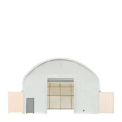 Front End Wall Kit, Compatible with TMG-DT4041C and DT4041CF container shelters installed with the standard height containers (8’6″), TMG-DT40FW8V