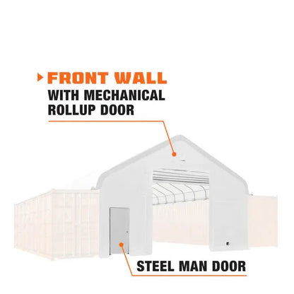 Front End Wall Kit, Compatible with TMG-ST30 series container shelters installed with the high cube containers (9’6″), TMG-ST30FW9V