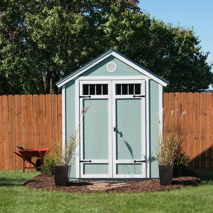 Garden D Wood Storage Shed 6 ft. W x 8 ft.