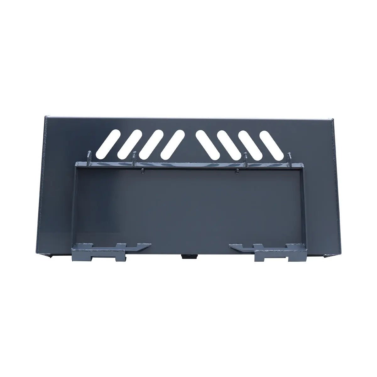 Heavy-Duty 60″ Skid Steer Snow/Mulch Bucket, Bolt-On Cut Edge, 1500-lb Weight Capacity, Universal Quick Mount, TMG-SN60