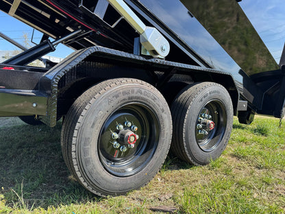 U-DUMP Bumper-Pull Roll-Off Dump Trailer | 6′ x 12′ | ROBP-16 PRO