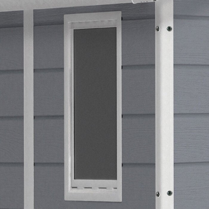 Keter Manor 4 ft. W x 6 ft. D Vertical Resin Outdoor Storage Shed Ideal For Patio