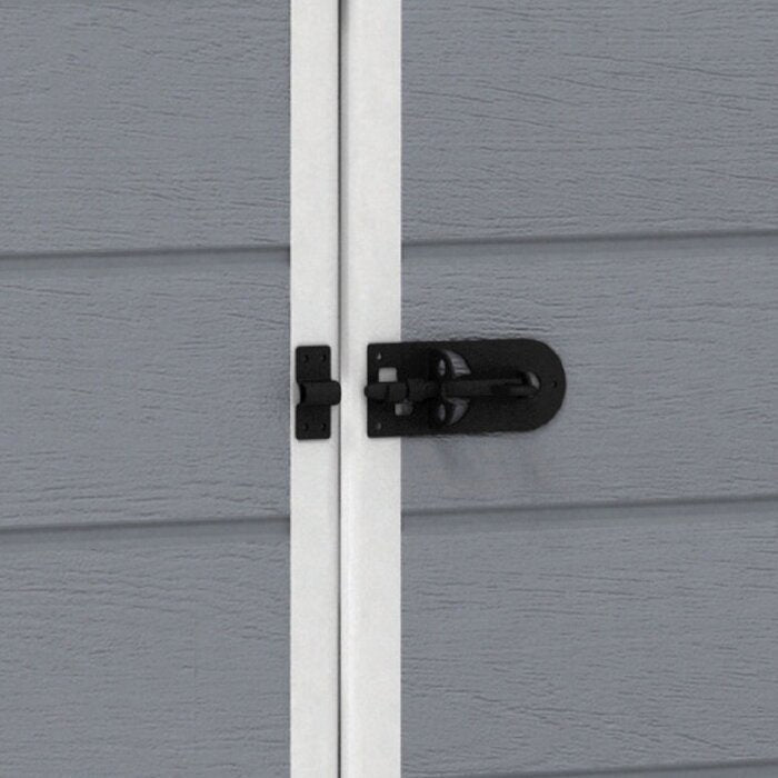 Keter Manor 4 ft. W x 6 ft. D Vertical Resin Outdoor Storage Shed Ideal For Patio