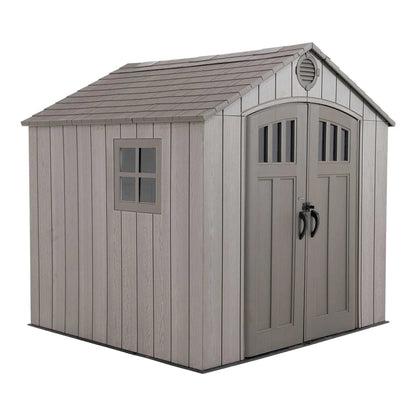 Lifetime 8 Ft x 7.5 Ft Outdoor Storage Shed