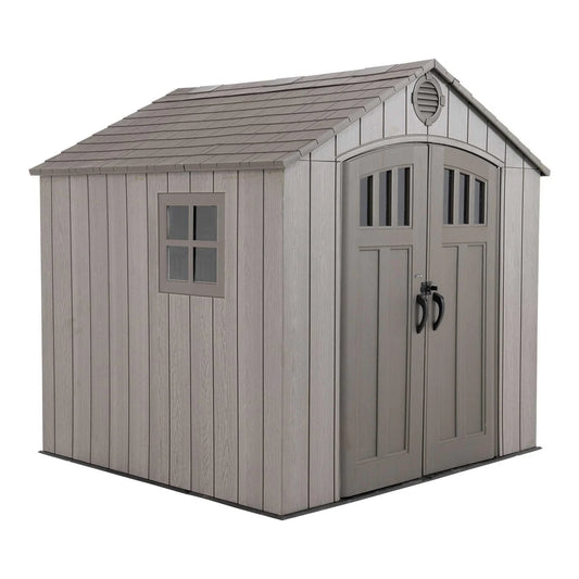 Lifetime 8 Ft x 7.5 Ft Outdoor Storage Shed