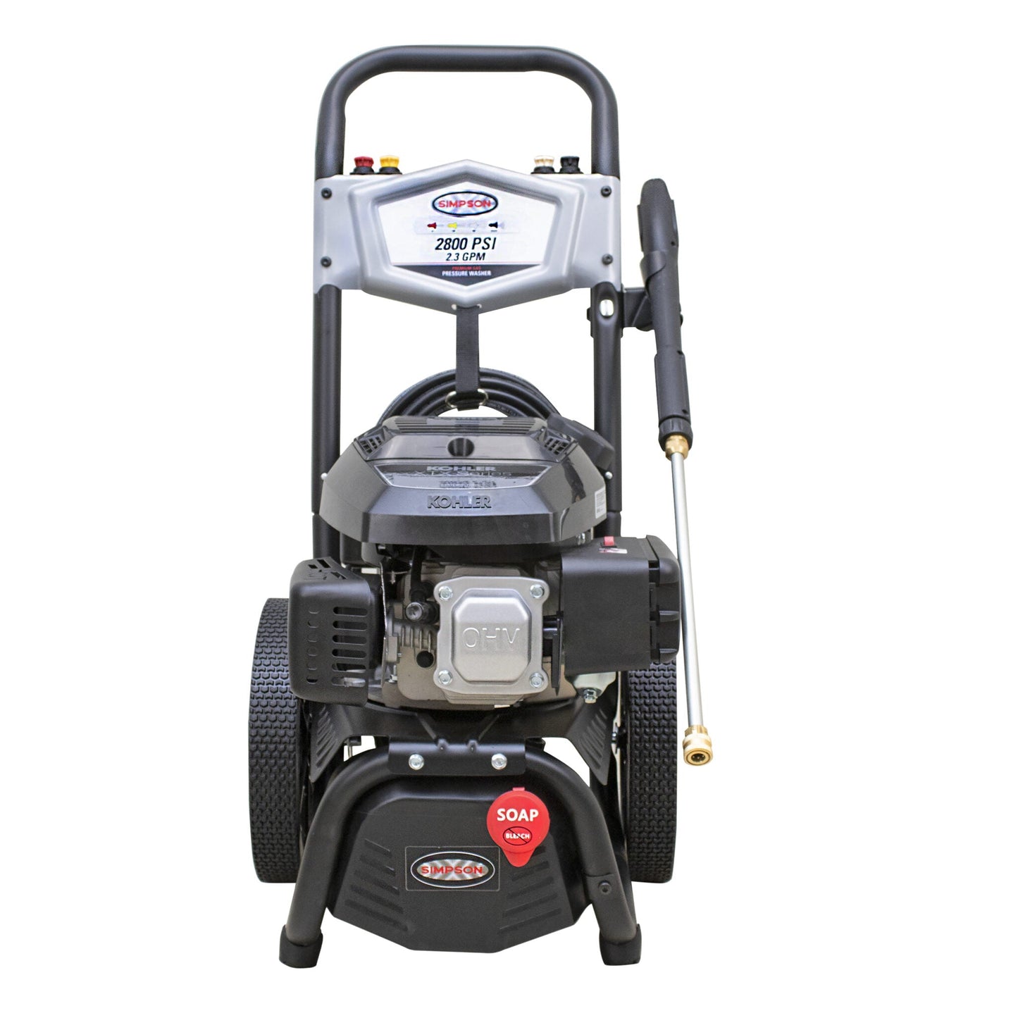 Simpson MegaShot MS61114 2800 PSI Gas Pressure Washer with Kohler XTX675 Engine
