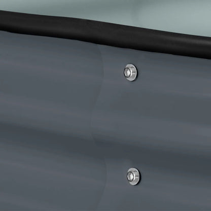 Metal Raised Garden Bed Kit, 9-In-1 Modular Design, 18″ Tall, Galvanized & Powder Coated, Rubber Edging, TMG-MGB96