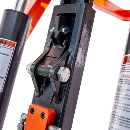 Mid-Rise Portable Automotive Scissor Lift, 6000 lb Lift Capacity, 48″ Lift Height, Single-Point Lock Release, TMG-ALS61