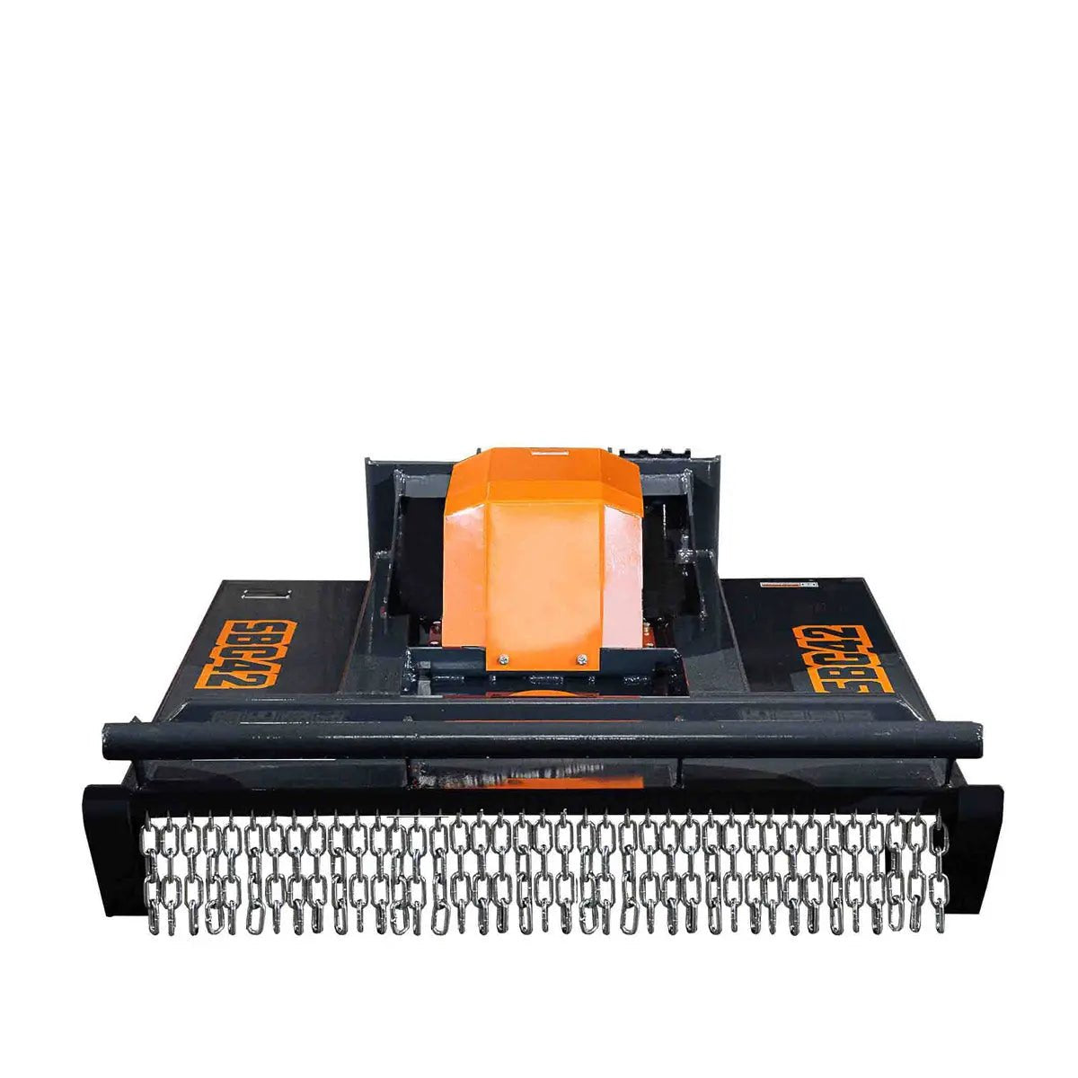 Mini Skid Steer Rotary Brush Cutter, 42″ Cut Width, 2-½” Capacity, Hydraulic Motor, Toro Style Mount Plate,TMG-SBC42