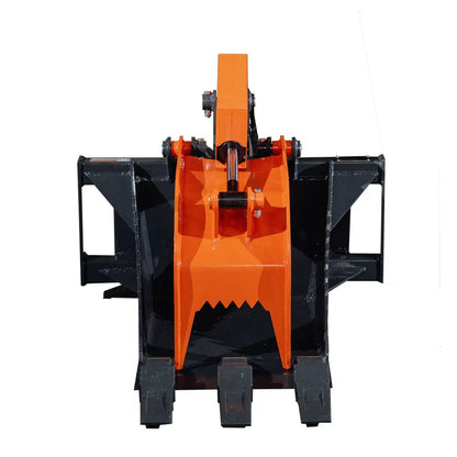 Mini Skid Steer Stump Bucket Grapple, 2200-lb Grapple Capacity, Toro Style Mount Plate, TMG-SSG36