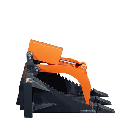 Mini Skid Steer Stump Bucket Grapple, 2200-lb Grapple Capacity, Toro Style Mount Plate, TMG-SSG36