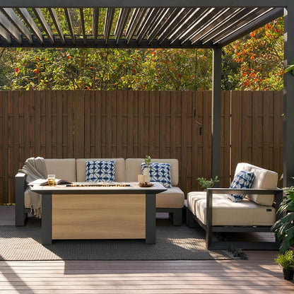 Sanibel Modular Corner Sofa – 5-piece – Mirador Outdoor Furniture