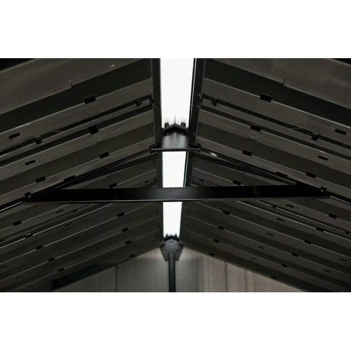 Oakland 11 ft. W x 7.5 ft. D Plastic Storage Shed