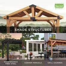 20X12 BEAUMONT PERGOLA – BROWN