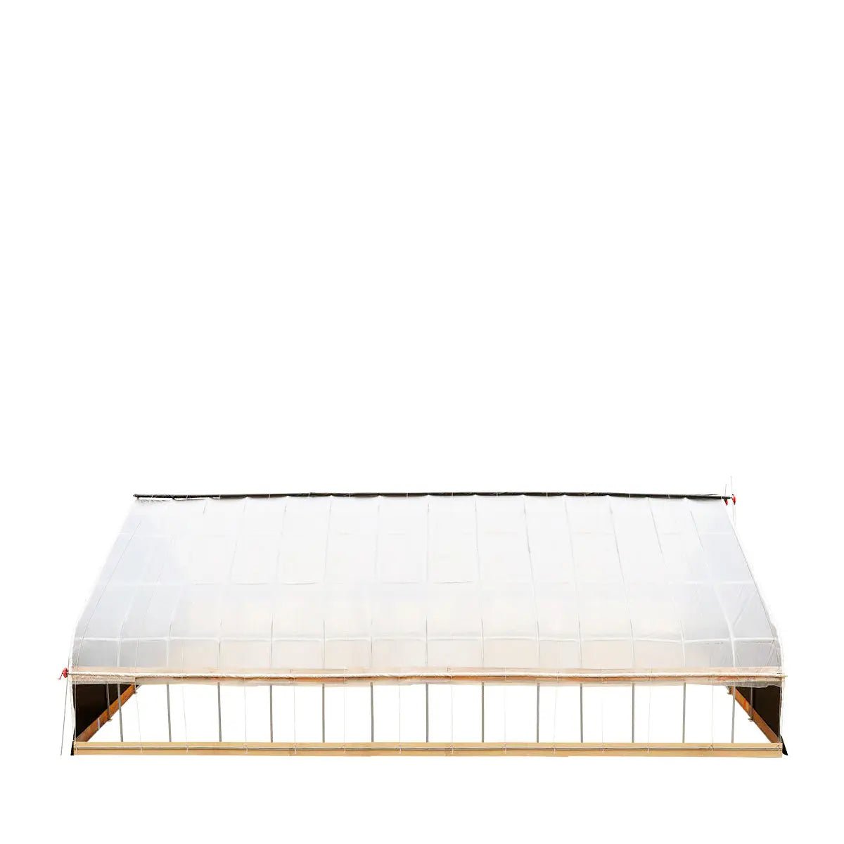 Pro Series 30’ x 60’ Light Deprivation Two Layer Cover Greenhouse Grow Tent, 6-mil Blackout Tarp and Clear Film, Cold Frame, Hand Crank Roll-Up Sides, Peak Ceiling Roof, TMG-GHD3060