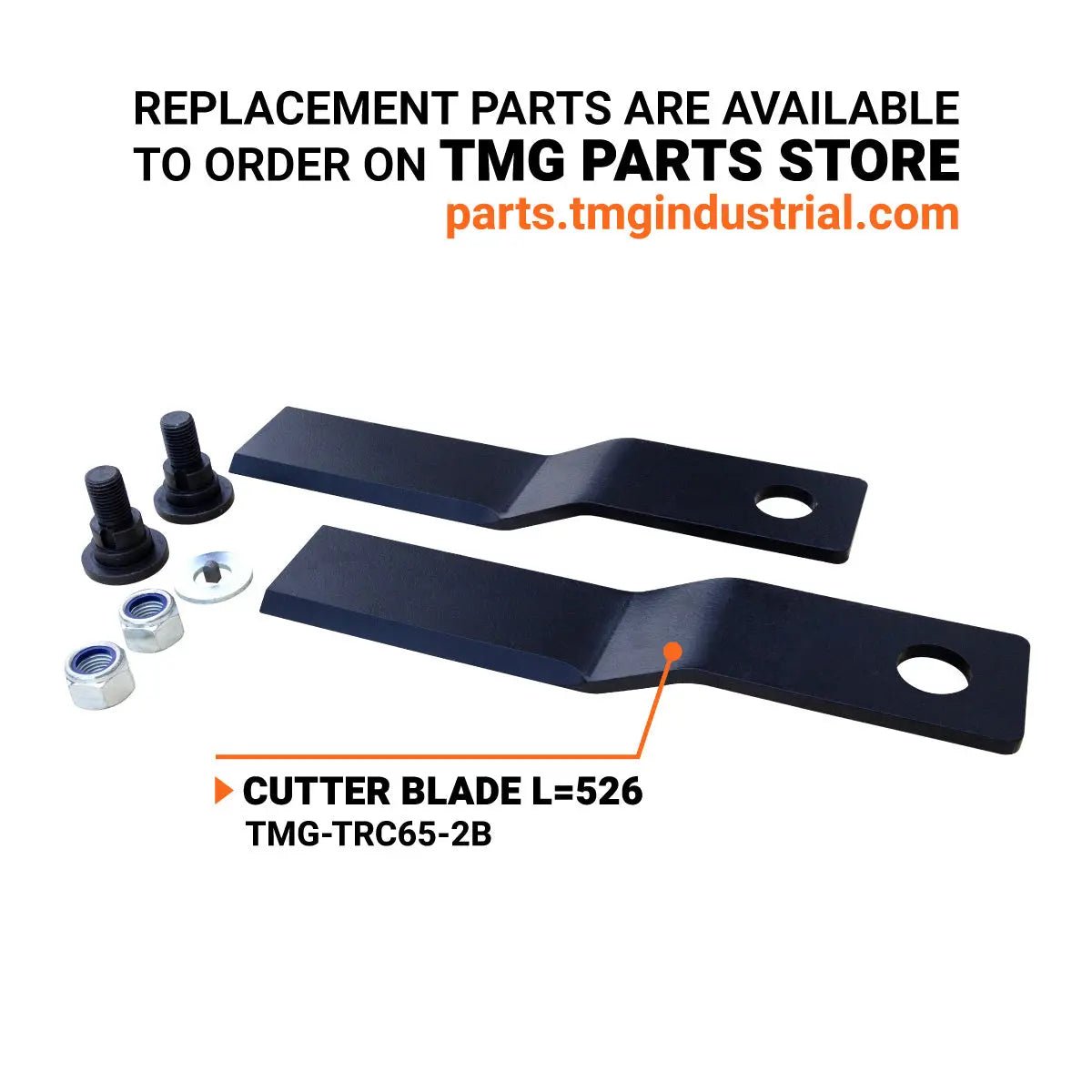 Pro Series 58″ Rotary Cutter, 3-Point Hitch, 25-90 HP Tractors, 540 RPM, Slip Clutch PTO Shaft Included, TMG-TRC65