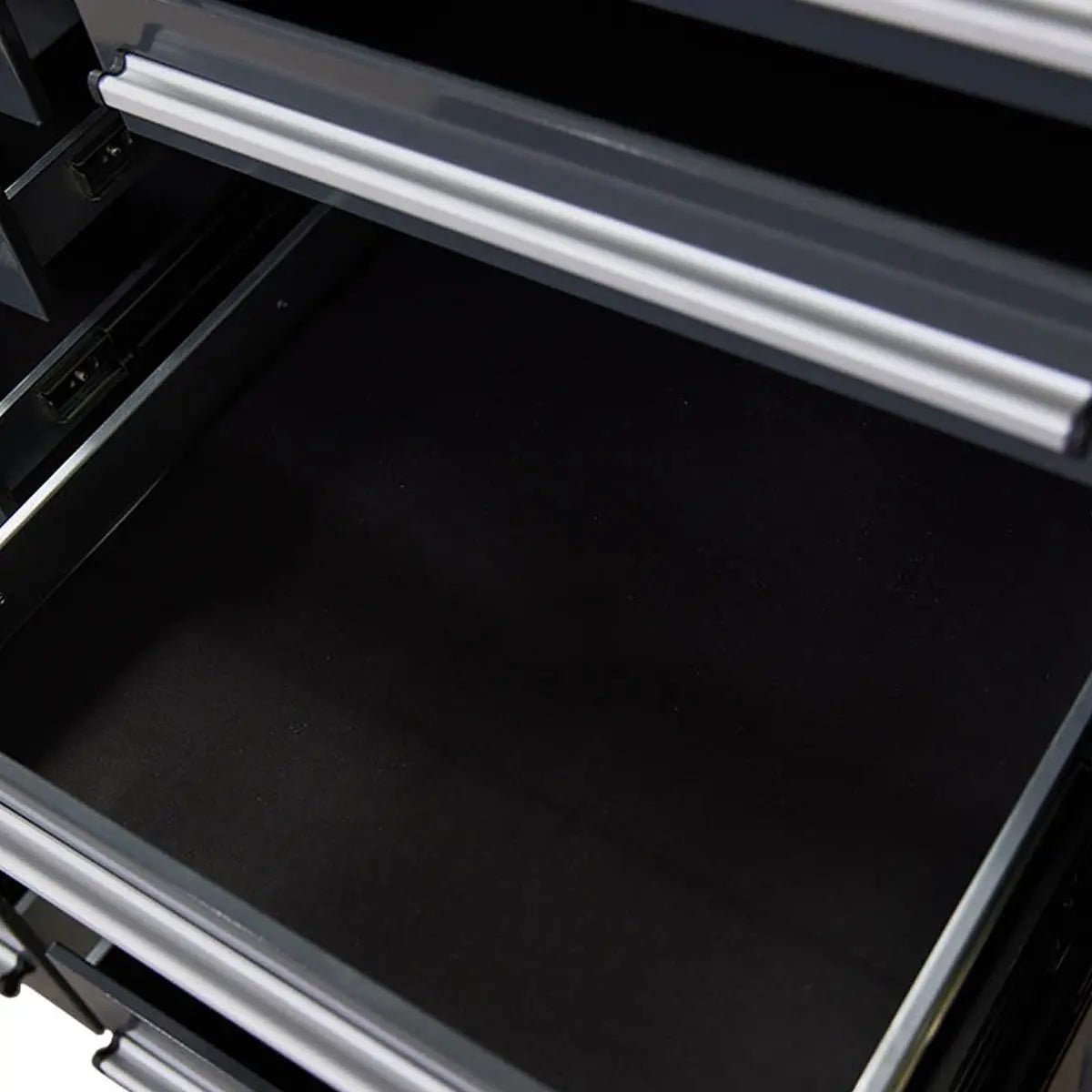 Pro Series 7-Ft 24-Drawer Workbench with Stainless Steel Top, Ball Bearing Double Slides & Casters, TMG-WB724