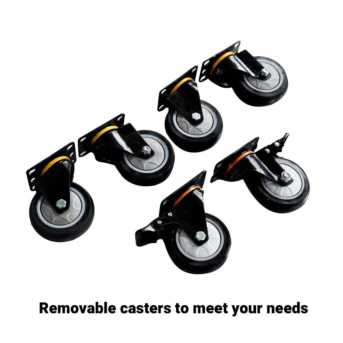 Pro Series 9′ 20 Drawer Stainless Steel Workbench, Ball Bearing Double Slides & Casters TMG-WB921S (Previously WB21DS)