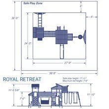 Royal Retreat Swing Set