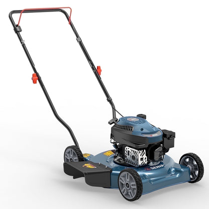 SENIX 18 in. Gas Push Lawn Mower, 144cc 4-Cycle with Side Discharge