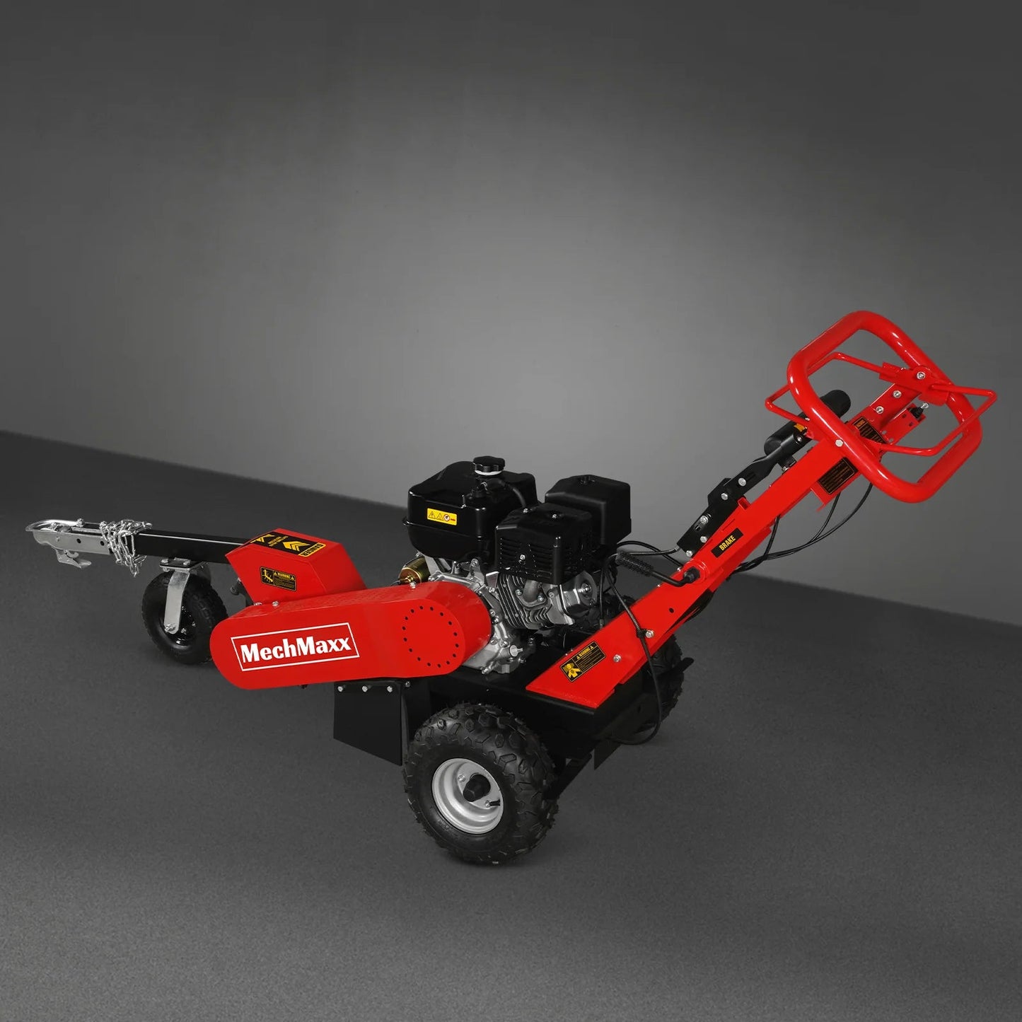 15 inch 15HP 420cc DUCAR E-Start Stump Grinder with Tow Bar, SG380