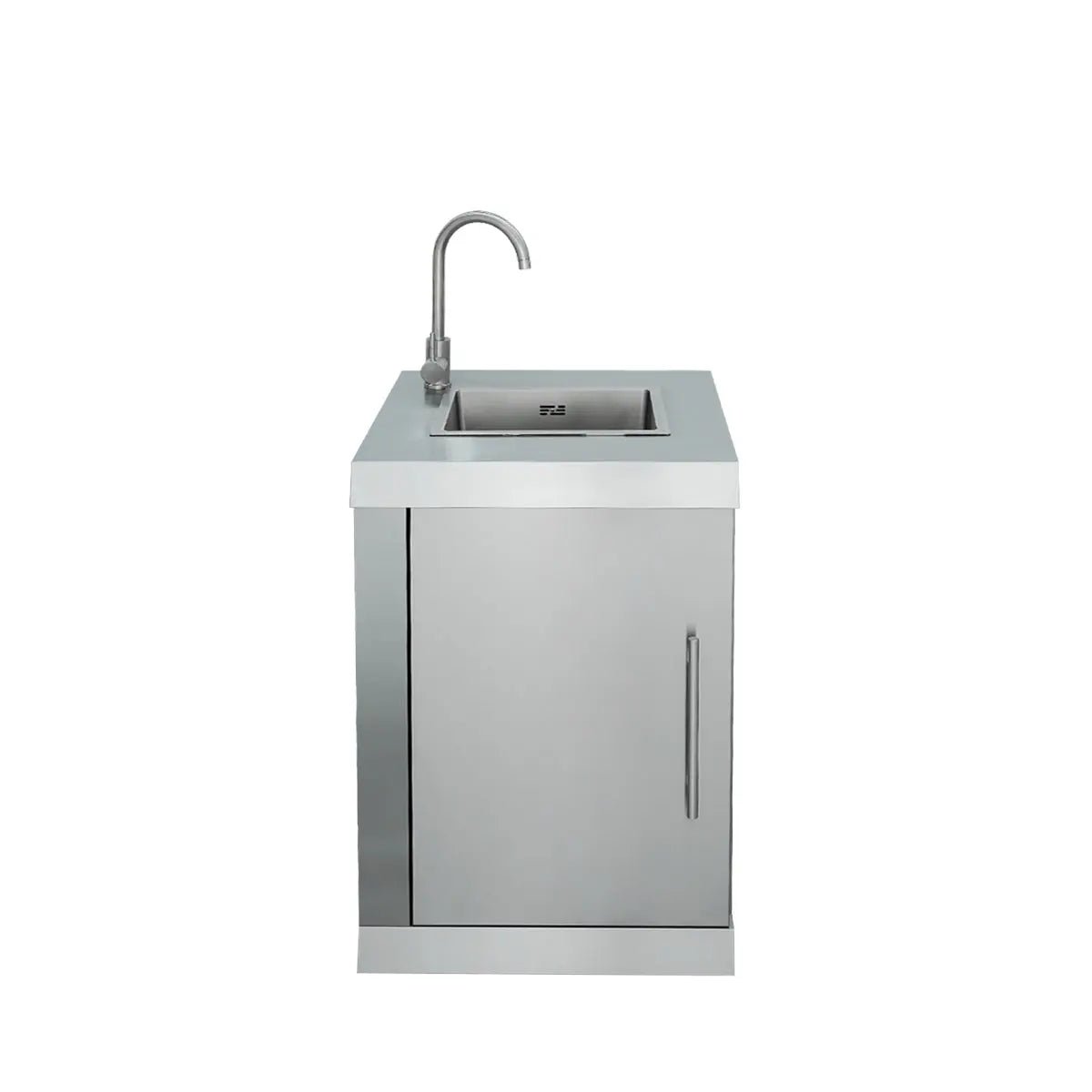 Stainless Steel Outdoor Kitchen, 6 Main Burners, Rear Burner, Side Burner, Integrated Sink & Refrigerator, CSA/CE Certified, TMG-LKS08