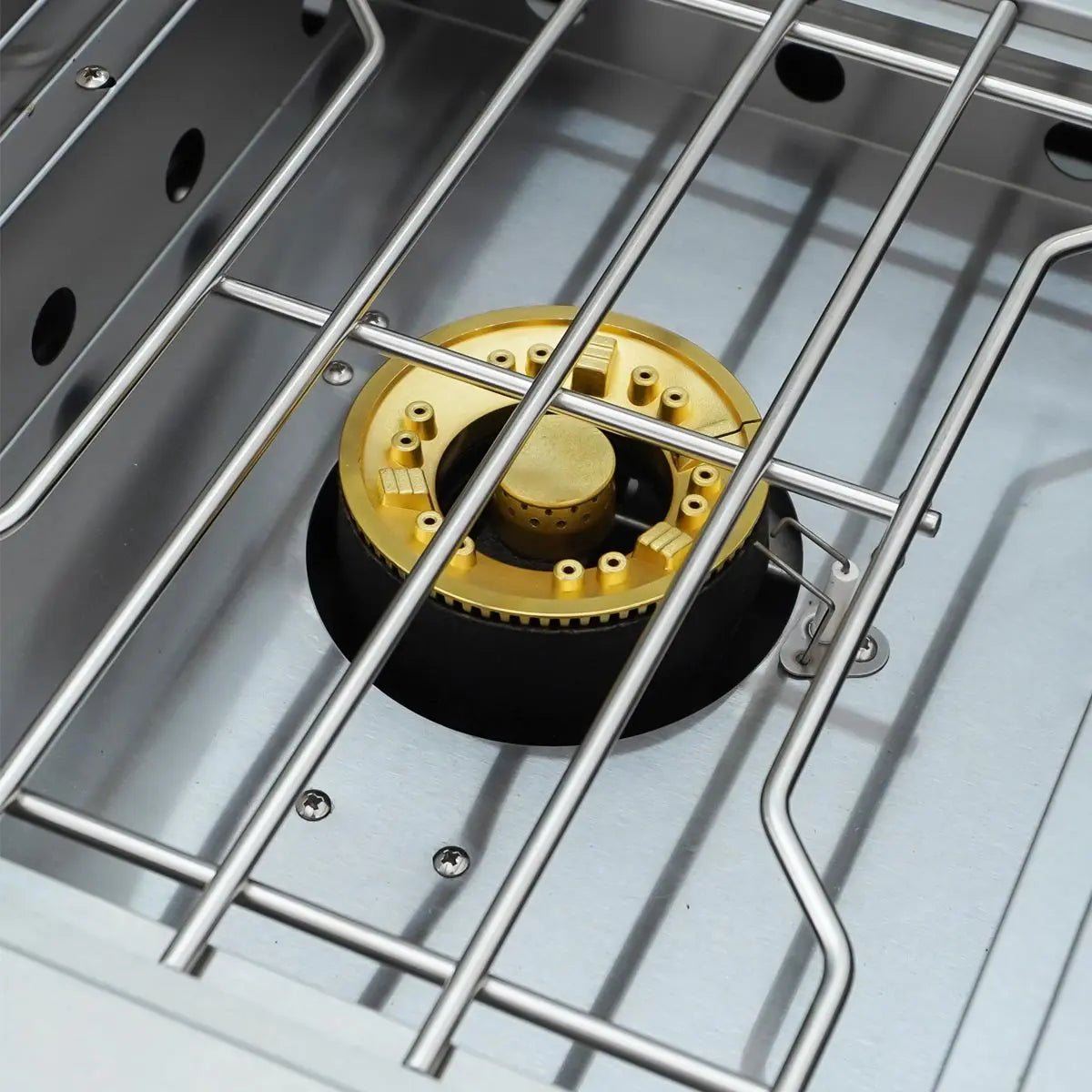 Stainless Steel Outdoor Kitchen, 6 Main Burners, Rear Burner, Side Burner, Integrated Sink & Refrigerator, CSA/CE Certified, TMG-LKS08