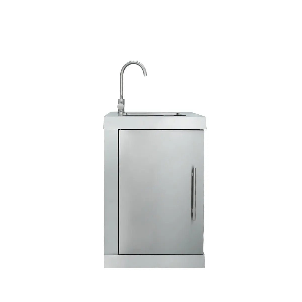 Stainless Steel Outdoor Kitchen, 6 Main Burners, Rear Burner, Side Burner, Integrated Sink & Refrigerator, CSA/CE Certified, TMG-LKS08