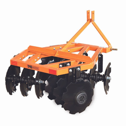 48″ Notched Disc Harrow, 3-Point Hitch, Cat 1 Hook-up, 20-30 HP Tractors, TMG-TDH04