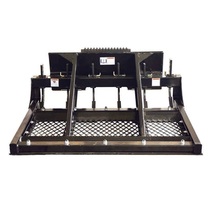 60″ Skid Steer Land Plane, Adjustable & Reversible Scarifier Teeth, Bolt-On Cutting Blades, Removable Sift Screen TMG-SLP60
