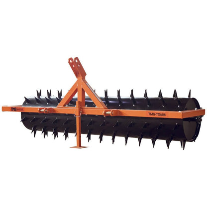 72″ 3-Point Drum Spike Aerator, CAT 1 & 2 Hook-Up, 20-50 HP Tractor, TMG-TSA06