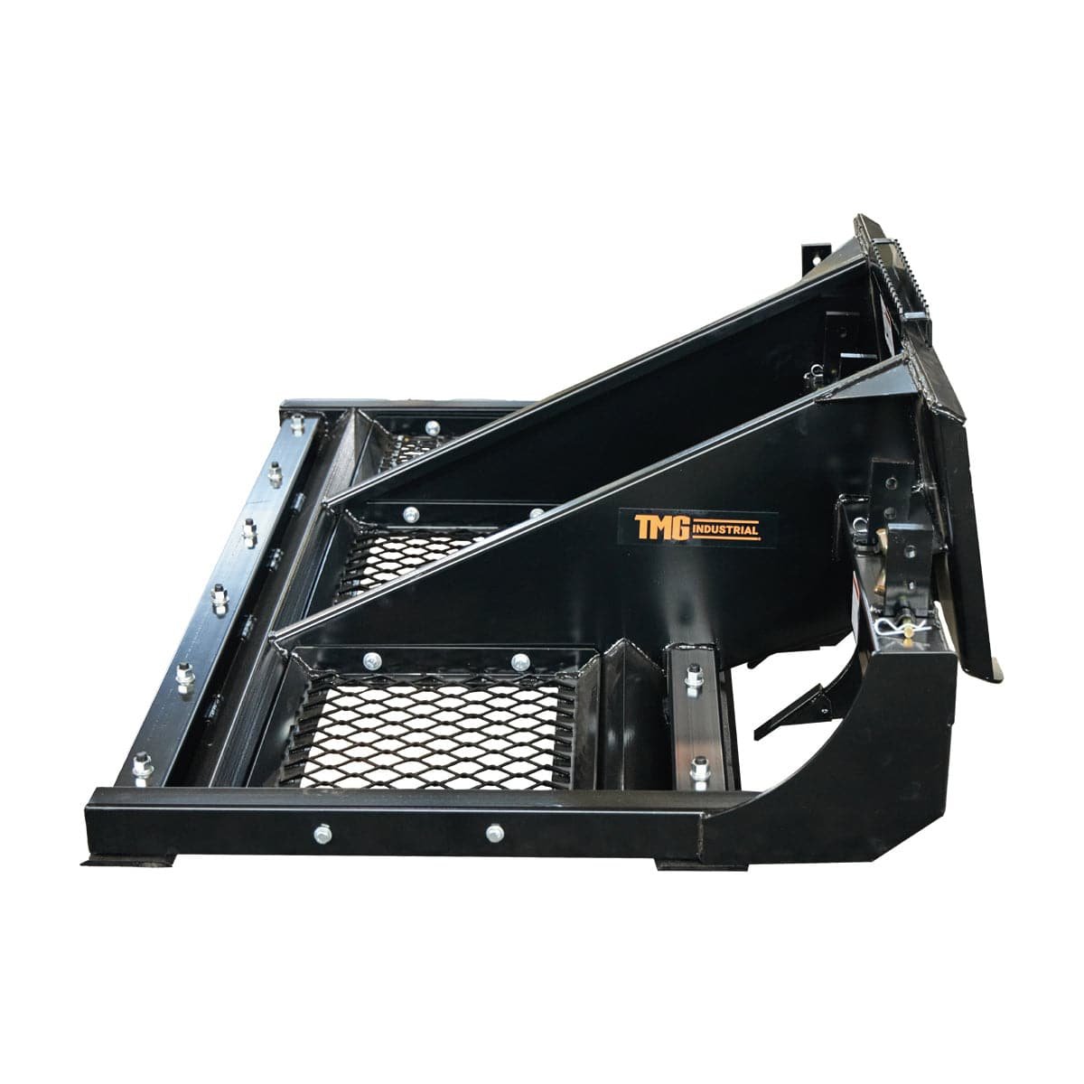 72″ Skid Steer Land Plane, Adjustable & Reversible Scarifier Teeth, Bolt-On Cutting Blades, Removable Sift Screen, TMG-SLP70