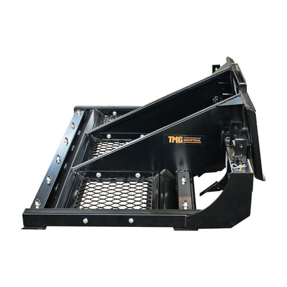 72″ Skid Steer Land Plane, Adjustable & Reversible Scarifier Teeth, Bolt-On Cutting Blades, Removable Sift Screen, TMG-SLP70