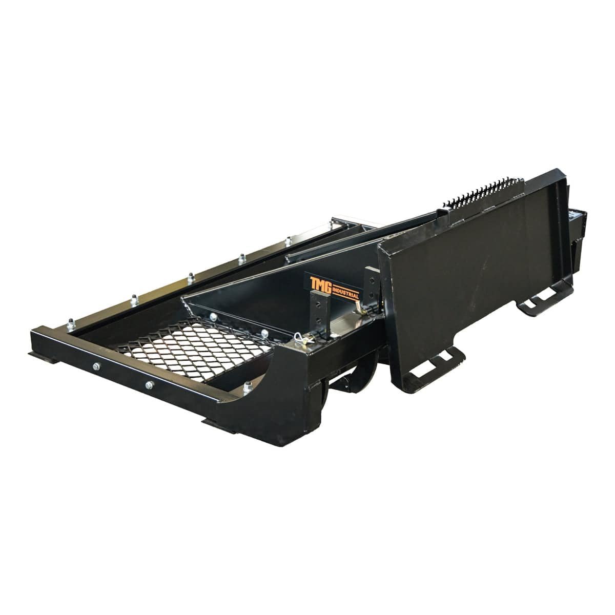 72″ Skid Steer Land Plane, Adjustable & Reversible Scarifier Teeth, Bolt-On Cutting Blades, Removable Sift Screen, TMG-SLP70