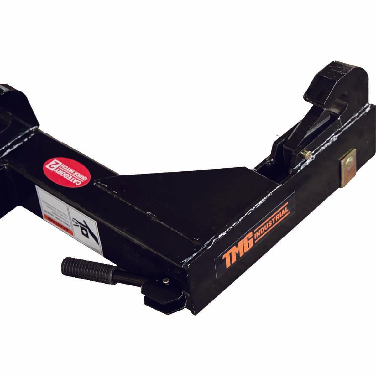 Tractor 3-Point Quick Hitch, 3600 Lb Capacity, CAT 2 Hook-Up, 90 HP Tractor, ASAE Specifications, TMG-TQH03