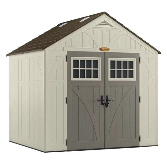 Tremont 8 ft. W x 7 ft. D Resin Storage Shed