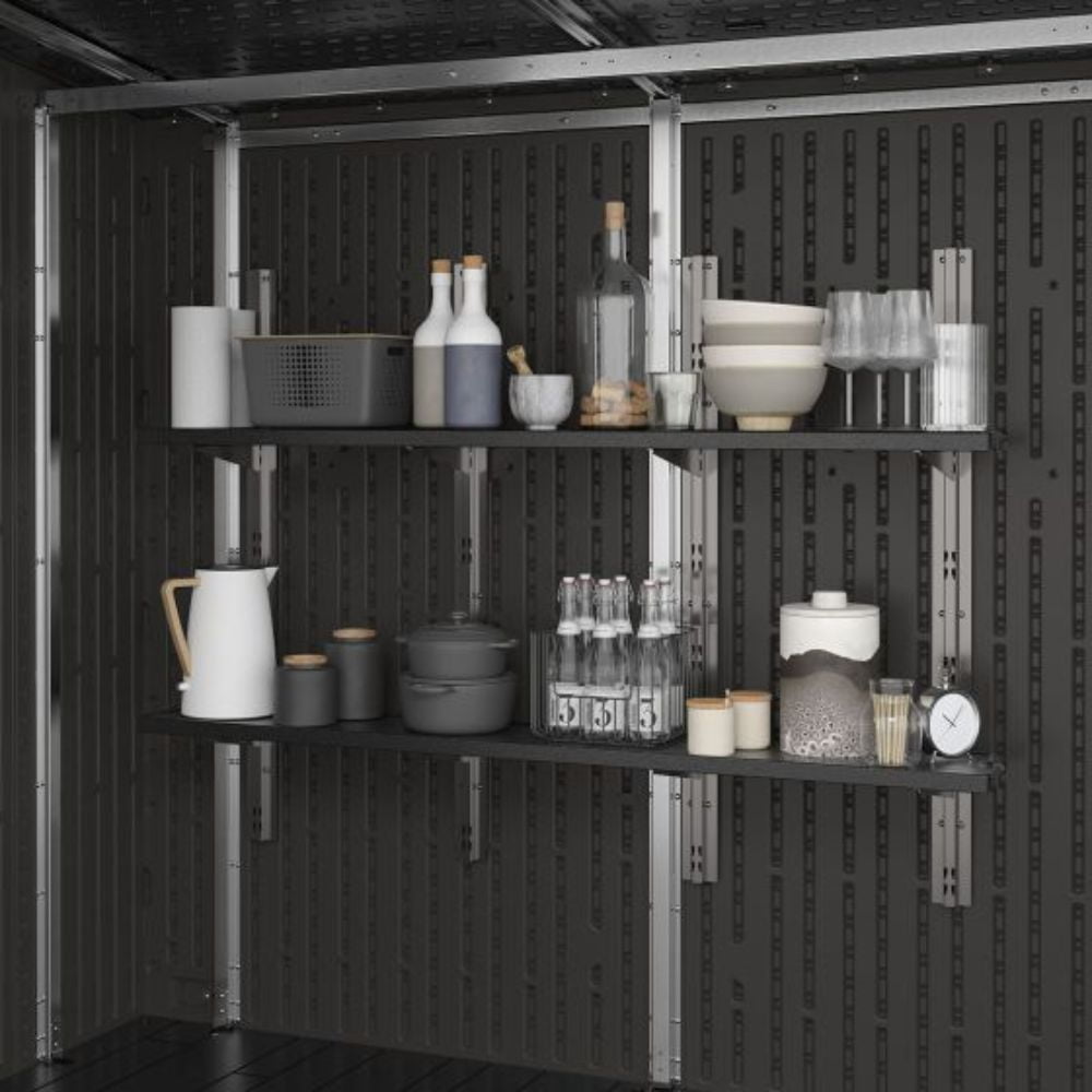 Suncast 8 ft. x 7 ft. Cabana Entertainment Shed BMCB8730T