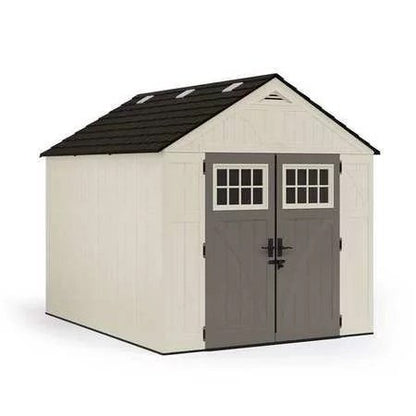 Suncast  8-ft x 10-ft Tremont Gable Resin Storage Shed (Floor Included)