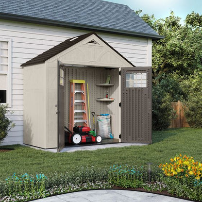 Suncast BMS8400D “4 x 8” Tremont Storage Shed