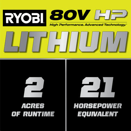 Brushless 80V Hp 46-Inch Cordless Lawn Tractor Battery Powered