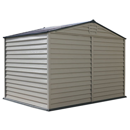 DuraMax StoreMax Plus 10.5×8 Ft with Molded Floor Vinyl Storage Shed