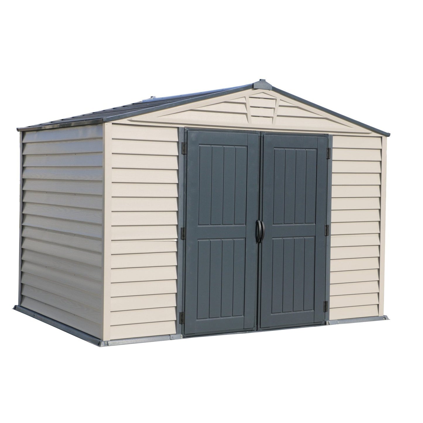 DuraMax StoreMax Plus 10.5×8 Ft with Molded Floor Vinyl Storage Shed