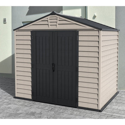 DuraMax StoreMax Plus 10.5×8 Ft with Molded Floor Vinyl Storage Shed