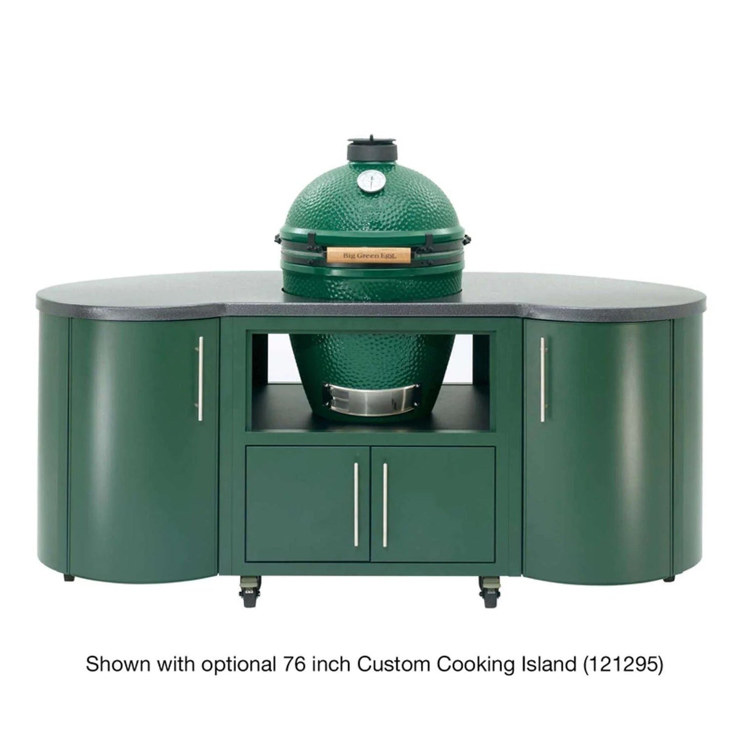 Big Green Egg 18.25 in. Large Charcoal Kamado Grill and Smoker Green