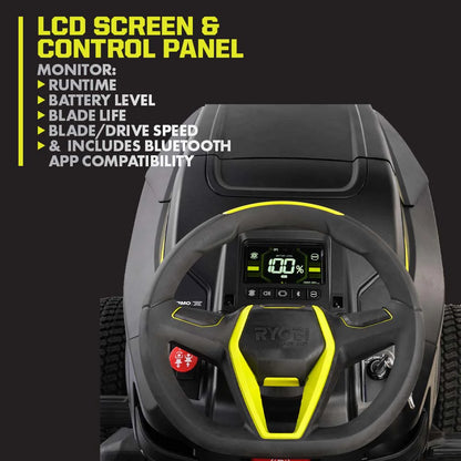 Brushless 80V Hp 46-Inch Cordless Lawn Tractor Battery Powered